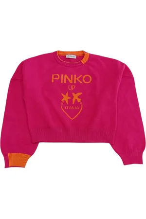 Pinko Maglione Fuxia/arancio Girocollo F4PIJGP087
