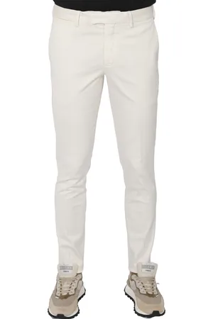 Devore Pantalone Uomo DVR3R024 TC106 BCO