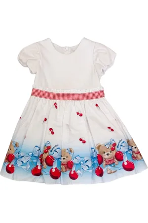 MONNALISA Abito 9958 Bia/celeste Orsi E Ciliege 31C906 3665
