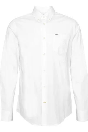 Barbour Camicia Stretch Bianco MSH5448