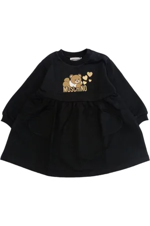 Moschino Abito Nero 60100 Orso/cuori MDV0BL LDA16