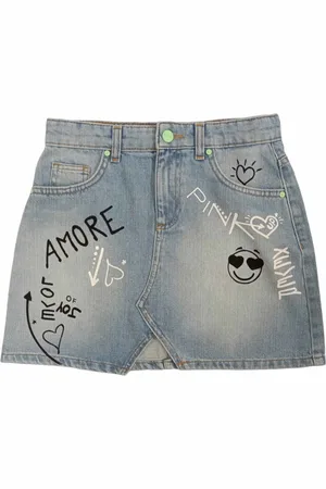 Pinko Gonna Denim Blu 063 31422