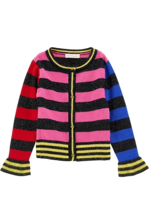 MONNALISA Cardigan 084 Righe Multicolor 19D806 4090