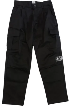 HUGO BOSS Pantalone Cargo Nero 09b J51141