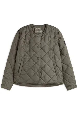 ECOALF Giacca Trapuntata Verde Oliva MUSALF