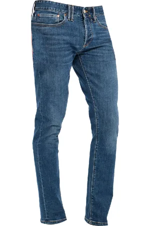 Cycle Skinny Laser&ozone Finish Navy Blue 431P501