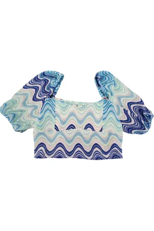 MC2 SAINT BARTH Crop Top Onde DELIA