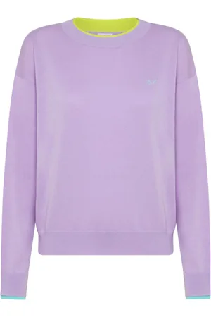 sun68 Maglia Double Rib Lilla K34211