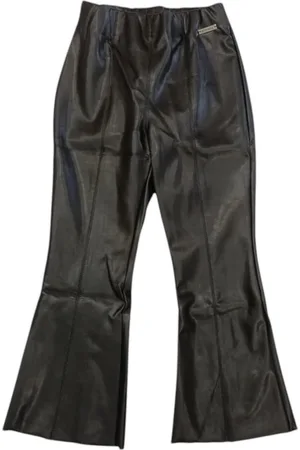 MONNALISA Pantalone Nero Spalmato 050 17D407 4403