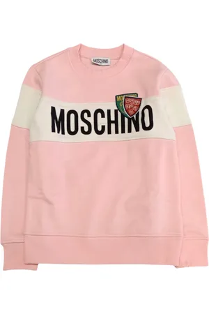 Moschino Felpa Rosa/bianca 50209 HUF080 LCA77