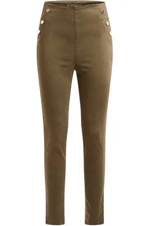 Guess Ultra Curve High Button G8f6 Olive M. W2YA56 W93CE
