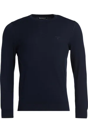 Barbour Light Cotton Crew MKN1164 NY91