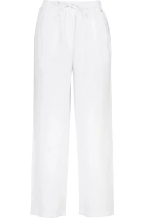 Barbour Pantalone Bianco Christie LTR0328