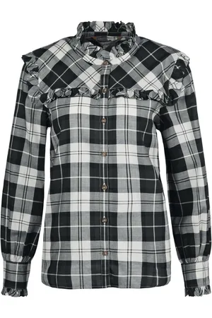 Barbour Camicia Quadri Nero LSH1561