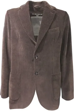 Circolo Giacca Corduroy Grigio CN4040