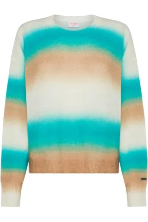sun68 Maglia Righe Turc/beige K43267