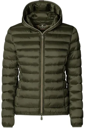 save the duck Giubbotto Cappuccio Verde D33620W