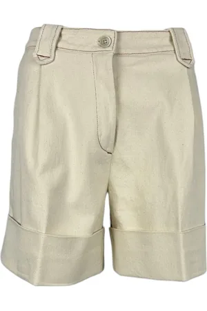 FAY Pantaloncini Avorio
