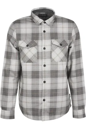 Barbour Camicia Tn16 Tartan Beige MOS0117