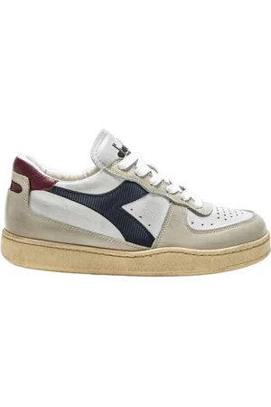 Diadora Mi Basket Low Used Gray Pelican 201.179043