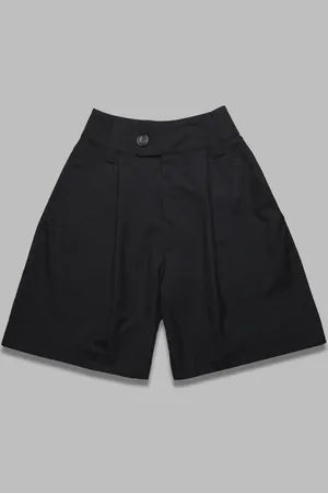 Vaquera Women baby suiting shorts woven - 100% wool - made in poland - lining: 100% cupro
