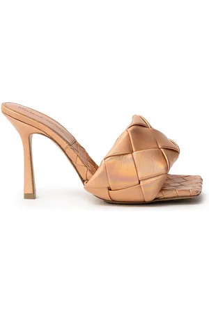 Bottega Veneta Sandalo Mule Lido Metal
