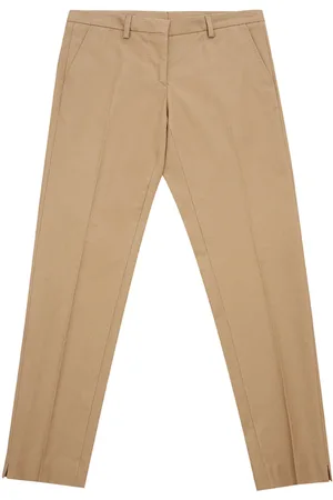 LARDINI Pantalone in Cotone Beige