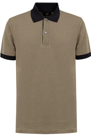 Dunhill Polo in Piquet Verde Oliva