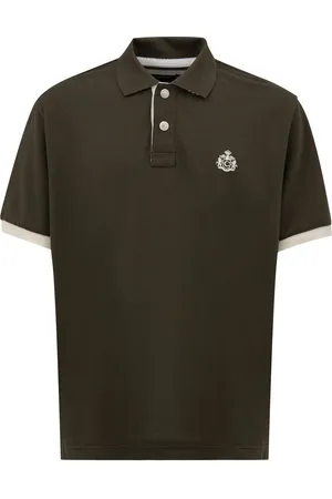 CANALI Polo manica corta