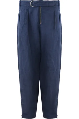 Emporio Armani Pantalone Relaxed Fit in Lino