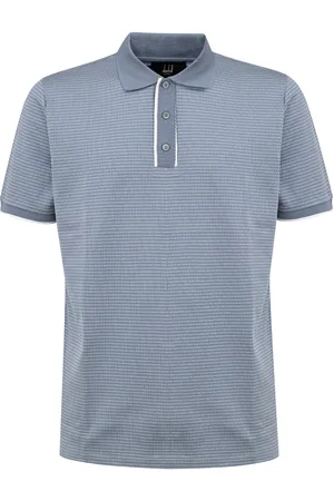 Dunhill Polo in Cotone con Stampa Jacquard