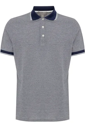 CANALI Polo manica corta