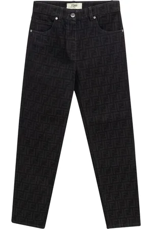 Fendi Jeans Logo Jacquard