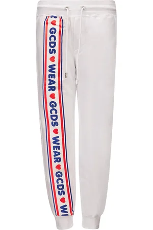 GCDS Pantalone Tuta con Logo