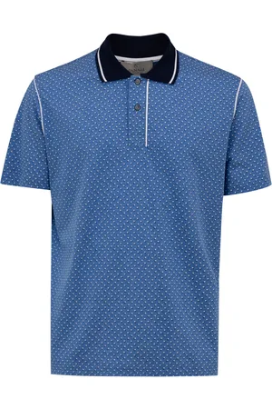 CANALI Polo manica corta fantasia