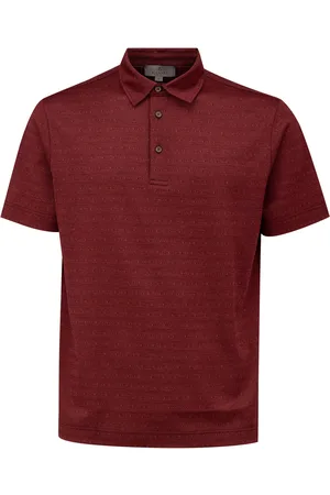 CANALI Polo manica corta