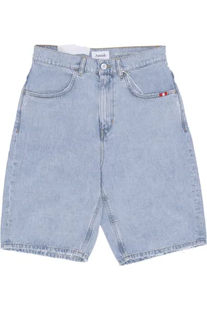 AMISH Jeans Corto Uomo Bermuda Tommy Recycled Denim