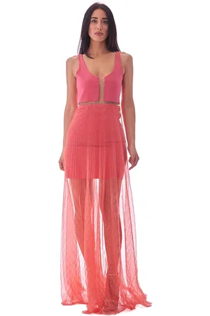 Feleppa Abito lungo con glitter, colore