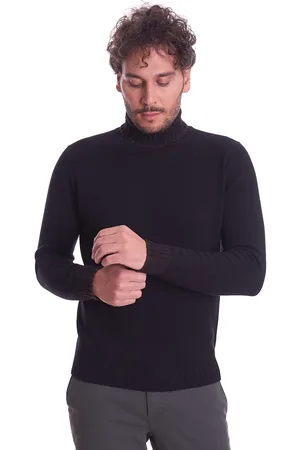 Browns Maglione collo alto con contrasti, colore