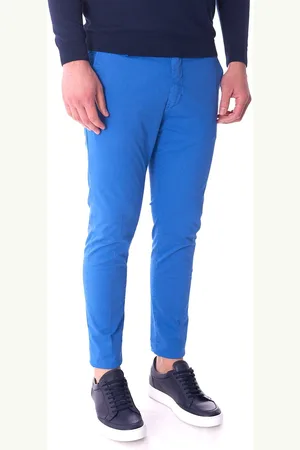 YAN SIMMON Pantalone story tinta unita stretch, colore
