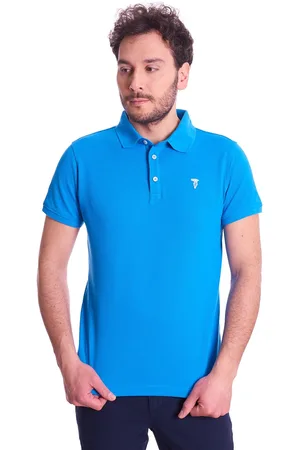 Trussardi Polo trussardi con logo levriero, colore