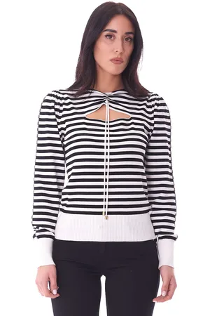 Twin-Set Maglia rigata con arriccio, colore