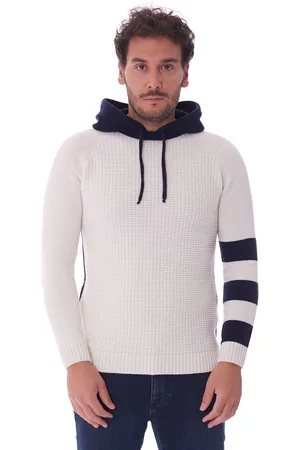 PMDS Maglione bicolore con cappuccio, colore