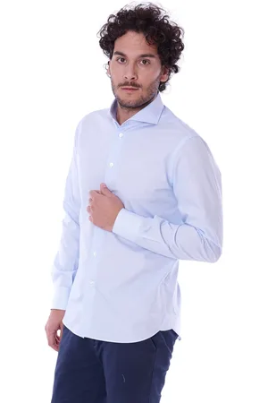 Brancaccio Camicia rigata slim fit, colore