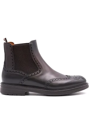 Rossi Stivaletto chelsea in pelle testa di , colore