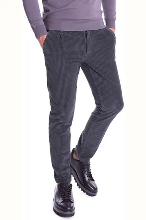 TELERIA ZED Pantalone in velluto a coste con pinces, colore