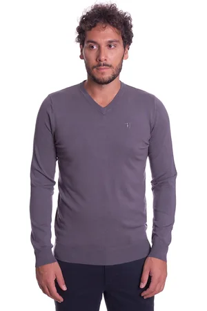 Trussardi Maglia scollo a v slim fit, colore