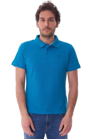Trussardi Polo trussardi tinta unita con logo, colore