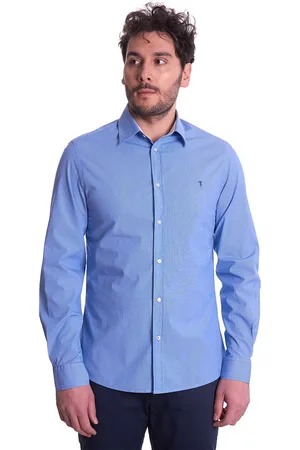 Trussardi Camicia trussardi rigata slim fit, colore