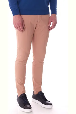 YAN SIMMON Pantalone micro riga man stretch, colore